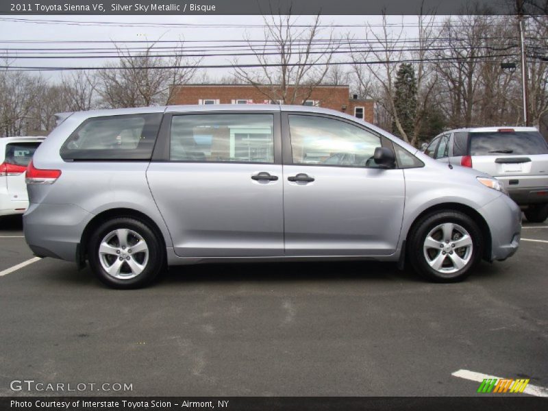 Silver Sky Metallic / Bisque 2011 Toyota Sienna V6