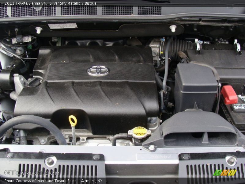 Silver Sky Metallic / Bisque 2011 Toyota Sienna V6