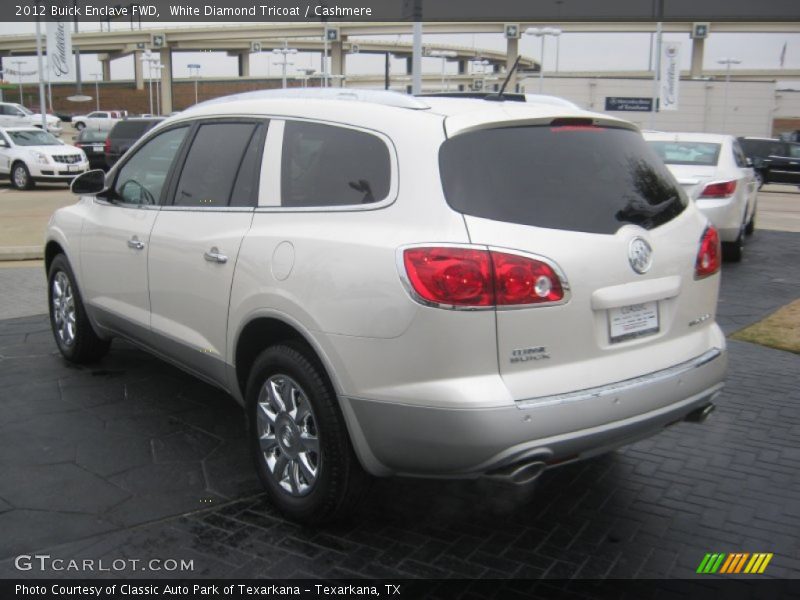 White Diamond Tricoat / Cashmere 2012 Buick Enclave FWD