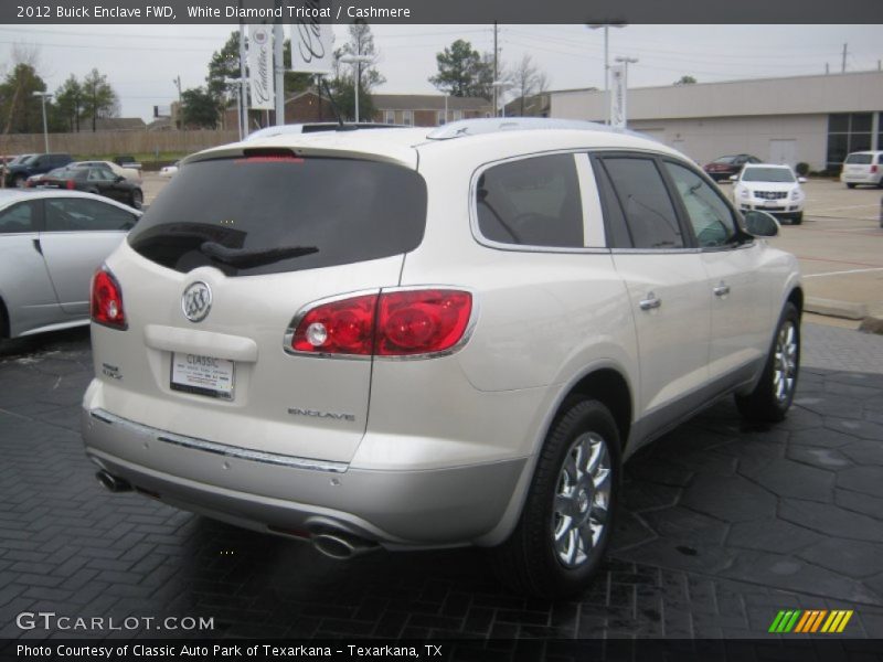 White Diamond Tricoat / Cashmere 2012 Buick Enclave FWD