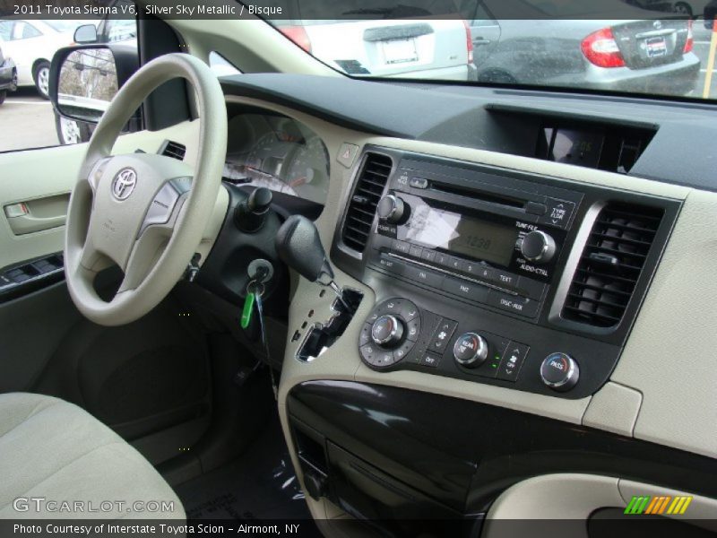 Silver Sky Metallic / Bisque 2011 Toyota Sienna V6