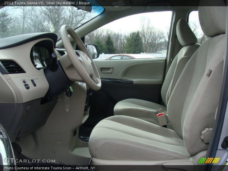 Silver Sky Metallic / Bisque 2011 Toyota Sienna V6