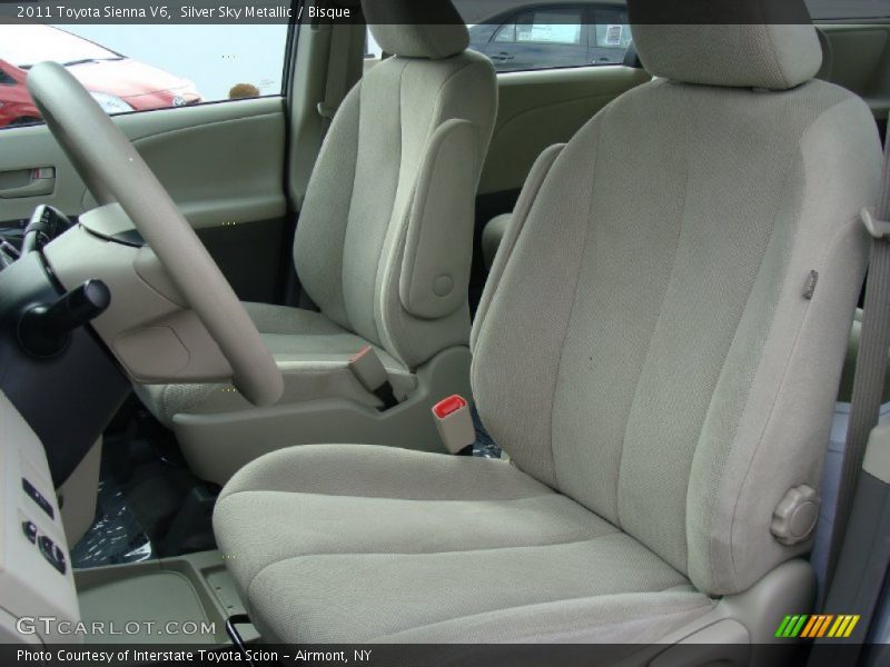 Silver Sky Metallic / Bisque 2011 Toyota Sienna V6
