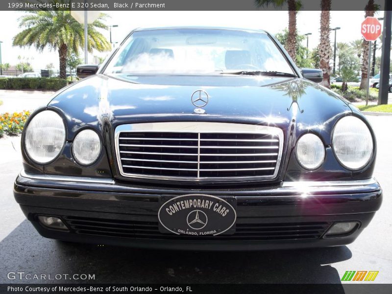 Black / Parchment 1999 Mercedes-Benz E 320 Sedan