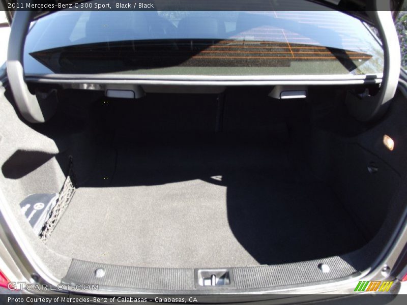 Black / Black 2011 Mercedes-Benz C 300 Sport