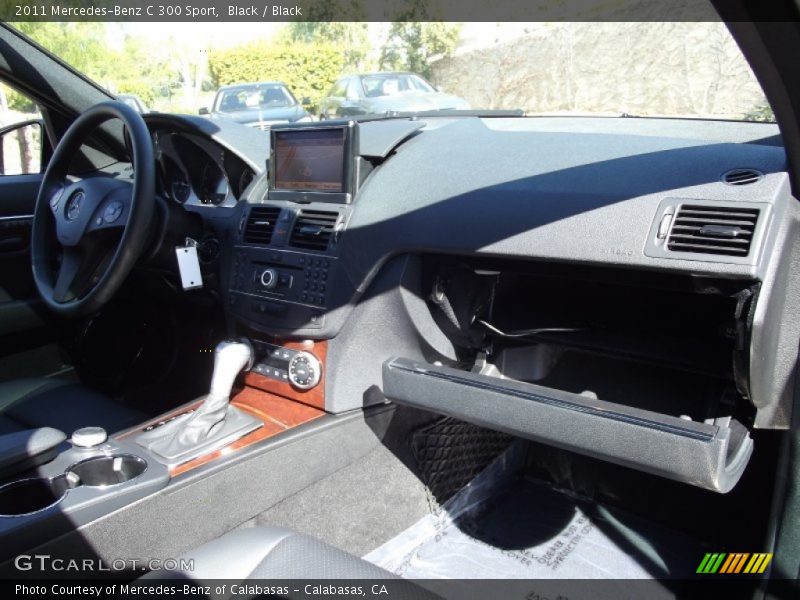 Black / Black 2011 Mercedes-Benz C 300 Sport