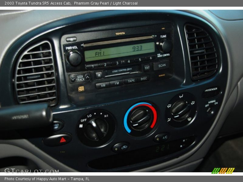 Phantom Gray Pearl / Light Charcoal 2003 Toyota Tundra SR5 Access Cab