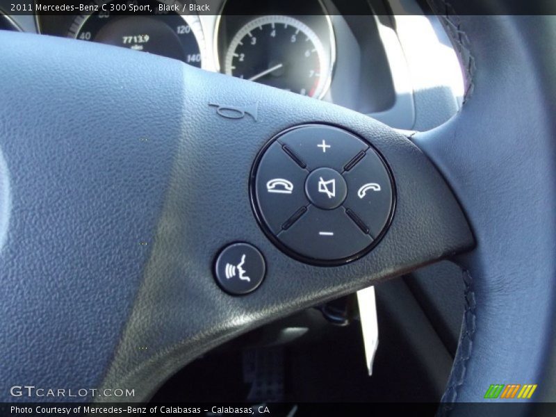 Black / Black 2011 Mercedes-Benz C 300 Sport