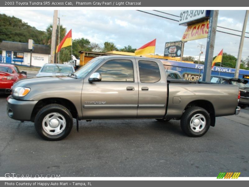 Phantom Gray Pearl / Light Charcoal 2003 Toyota Tundra SR5 Access Cab