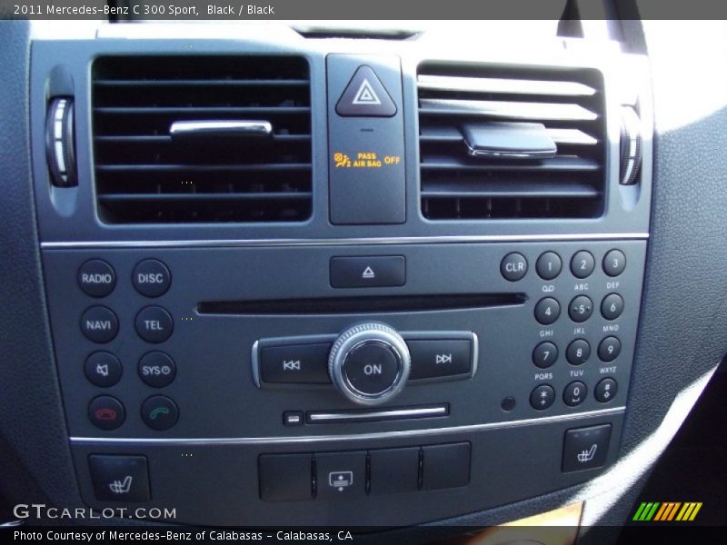 Black / Black 2011 Mercedes-Benz C 300 Sport