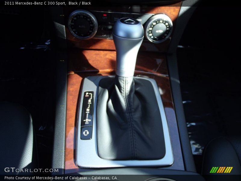 Black / Black 2011 Mercedes-Benz C 300 Sport