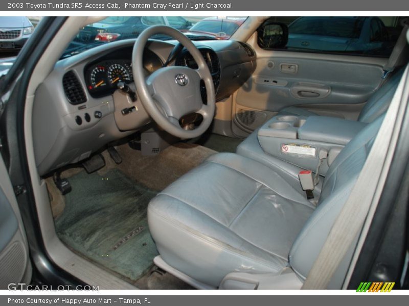Phantom Gray Pearl / Light Charcoal 2003 Toyota Tundra SR5 Access Cab