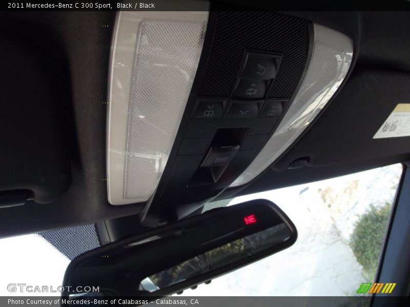 Black / Black 2011 Mercedes-Benz C 300 Sport
