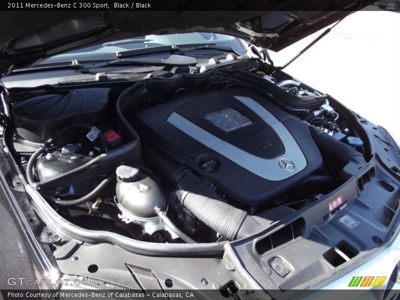 Black / Black 2011 Mercedes-Benz C 300 Sport