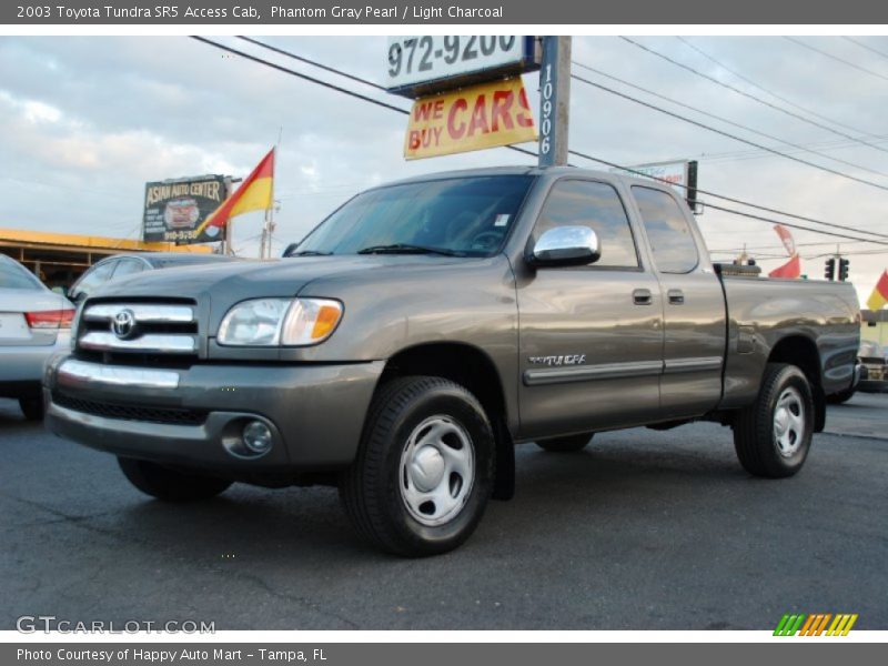Phantom Gray Pearl / Light Charcoal 2003 Toyota Tundra SR5 Access Cab
