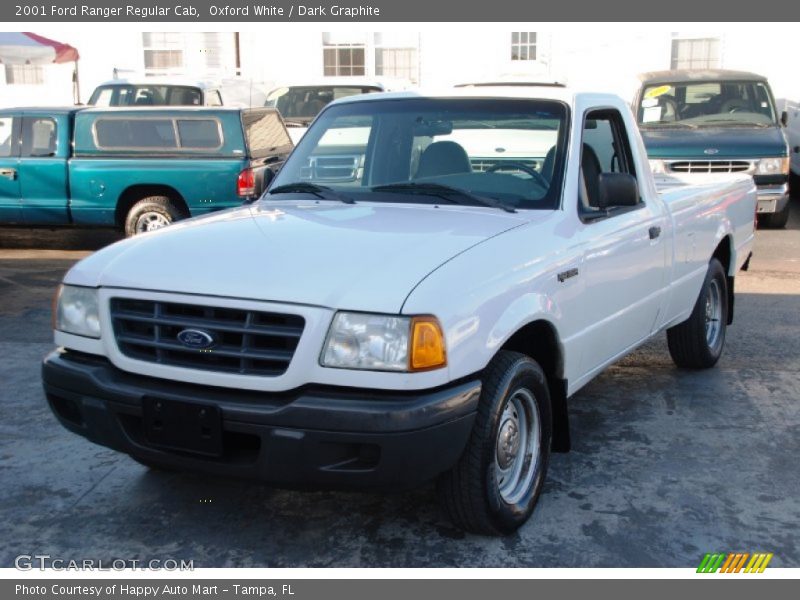 Front 3/4 View of 2001 Ranger Regular Cab