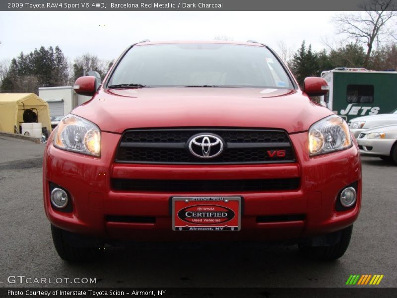 Barcelona Red Metallic / Dark Charcoal 2009 Toyota RAV4 Sport V6 4WD