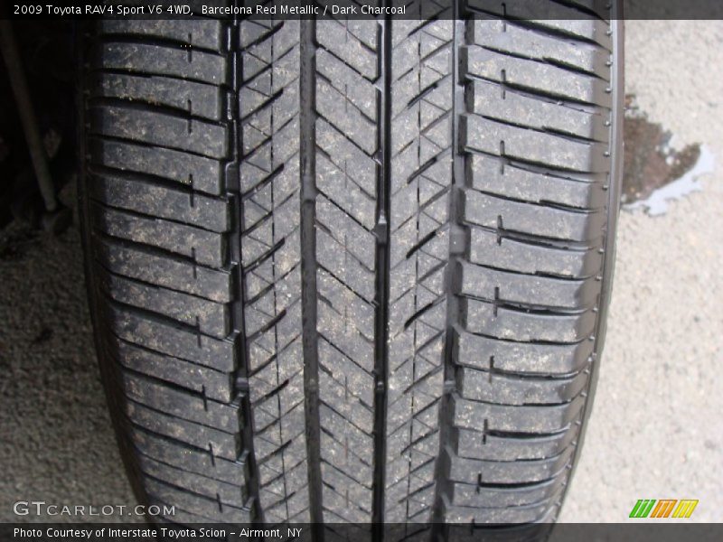 Barcelona Red Metallic / Dark Charcoal 2009 Toyota RAV4 Sport V6 4WD
