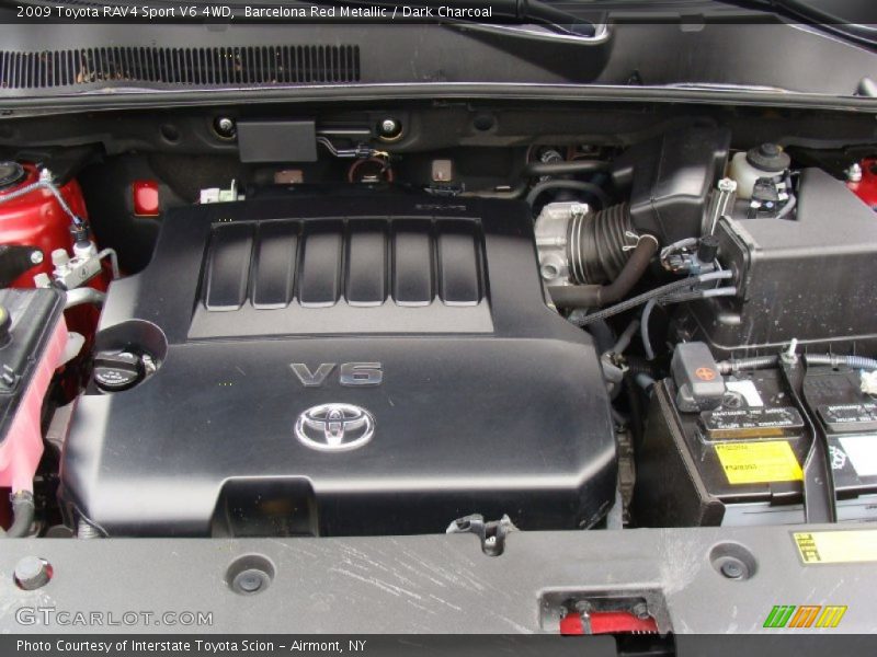 Barcelona Red Metallic / Dark Charcoal 2009 Toyota RAV4 Sport V6 4WD