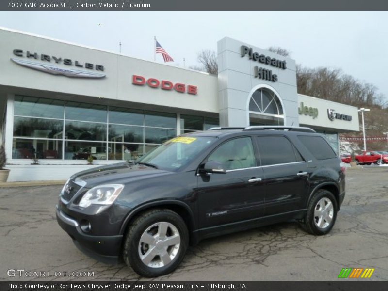 Carbon Metallic / Titanium 2007 GMC Acadia SLT