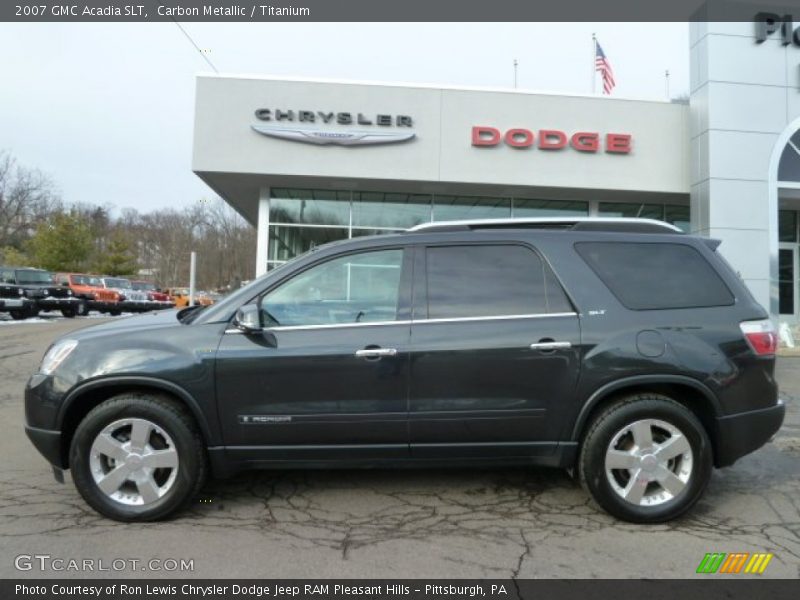 Carbon Metallic / Titanium 2007 GMC Acadia SLT