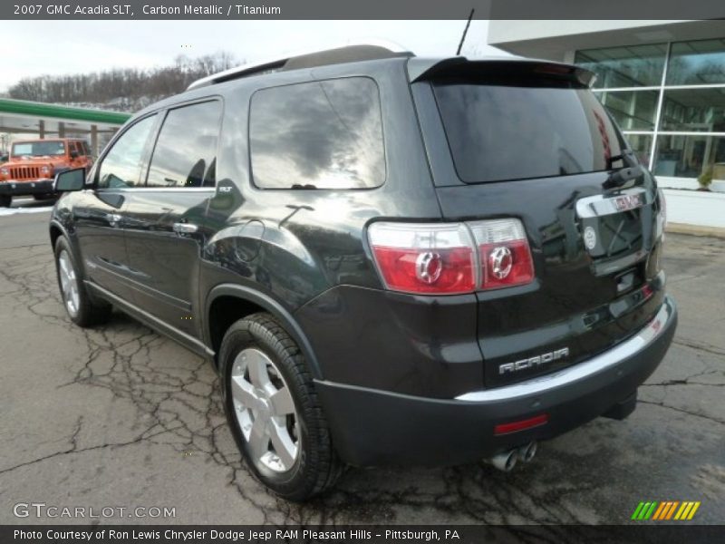 Carbon Metallic / Titanium 2007 GMC Acadia SLT