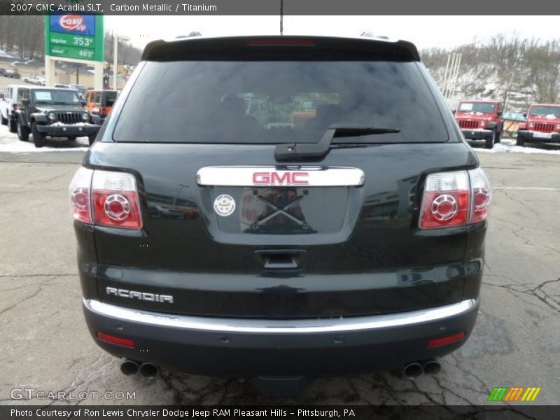 Carbon Metallic / Titanium 2007 GMC Acadia SLT