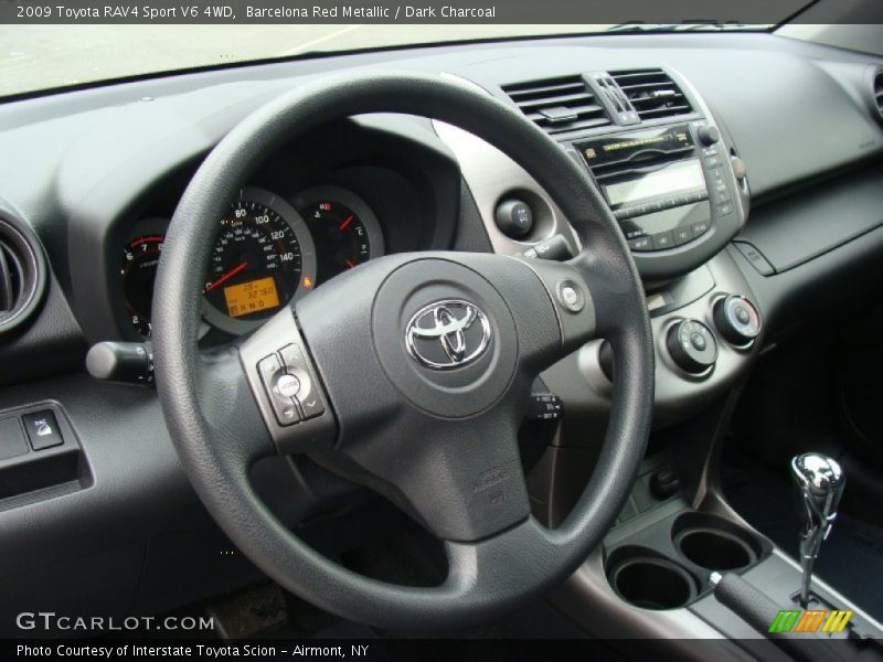 Barcelona Red Metallic / Dark Charcoal 2009 Toyota RAV4 Sport V6 4WD