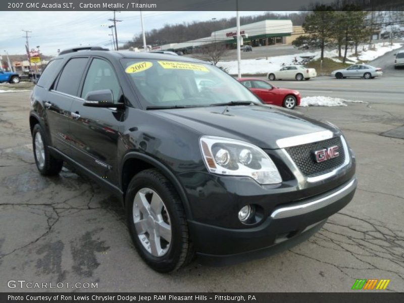 Carbon Metallic / Titanium 2007 GMC Acadia SLT