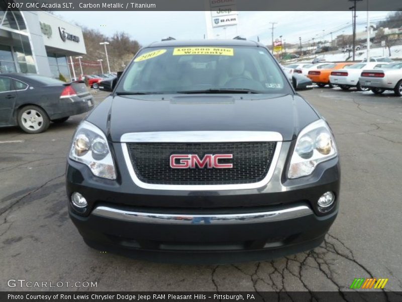 Carbon Metallic / Titanium 2007 GMC Acadia SLT
