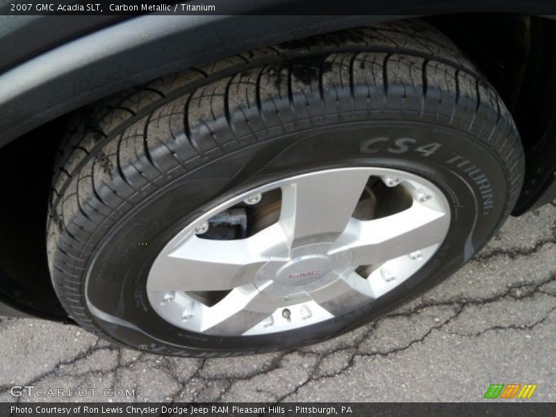 Carbon Metallic / Titanium 2007 GMC Acadia SLT