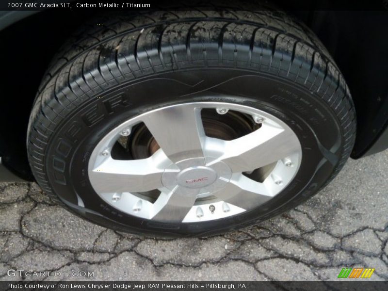 Carbon Metallic / Titanium 2007 GMC Acadia SLT
