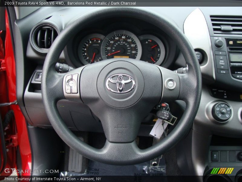 Barcelona Red Metallic / Dark Charcoal 2009 Toyota RAV4 Sport V6 4WD