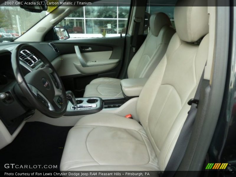 Carbon Metallic / Titanium 2007 GMC Acadia SLT