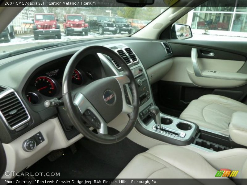 Carbon Metallic / Titanium 2007 GMC Acadia SLT
