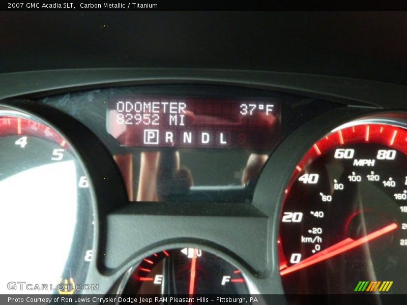 Carbon Metallic / Titanium 2007 GMC Acadia SLT