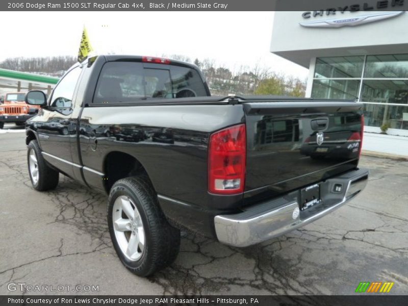 Black / Medium Slate Gray 2006 Dodge Ram 1500 SLT Regular Cab 4x4