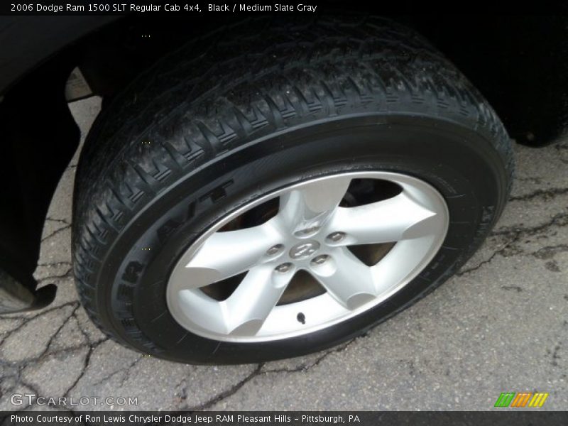 Black / Medium Slate Gray 2006 Dodge Ram 1500 SLT Regular Cab 4x4