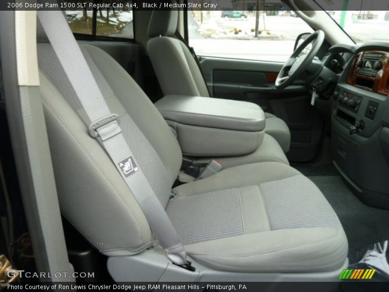 Black / Medium Slate Gray 2006 Dodge Ram 1500 SLT Regular Cab 4x4