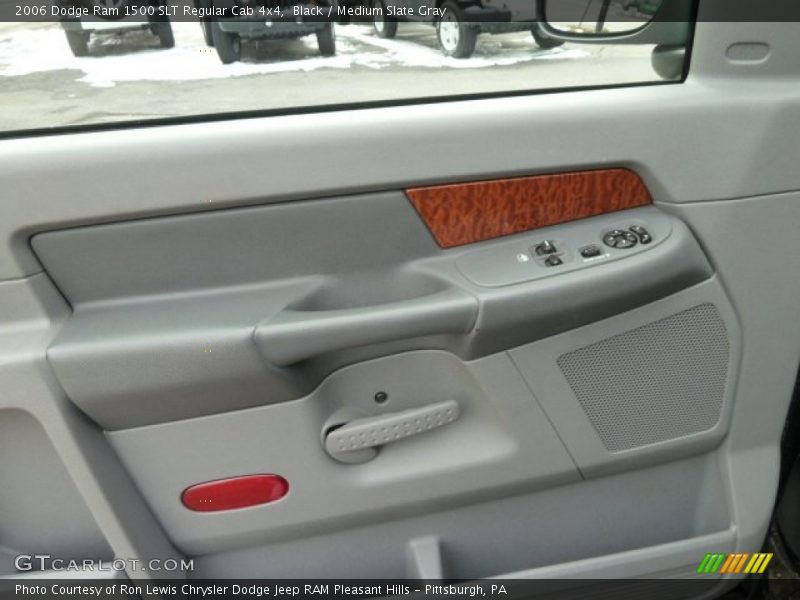 Black / Medium Slate Gray 2006 Dodge Ram 1500 SLT Regular Cab 4x4