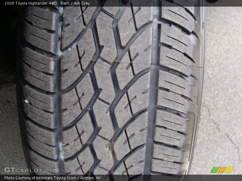 Black / Ash Gray 2008 Toyota Highlander 4WD