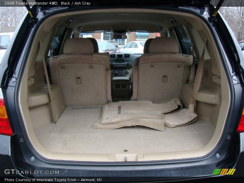 Black / Ash Gray 2008 Toyota Highlander 4WD
