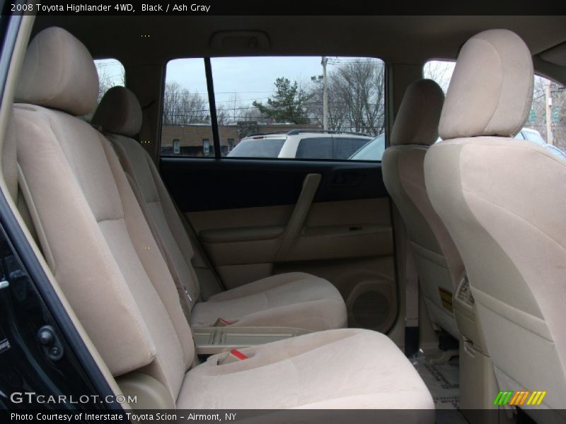 Black / Ash Gray 2008 Toyota Highlander 4WD