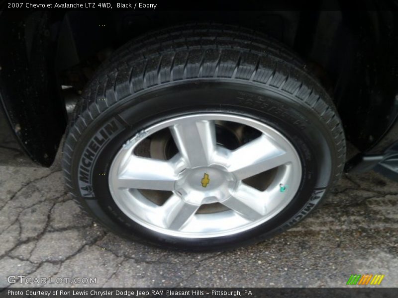 Black / Ebony 2007 Chevrolet Avalanche LTZ 4WD