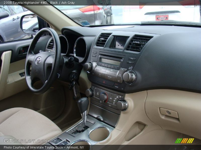 Black / Ash Gray 2008 Toyota Highlander 4WD