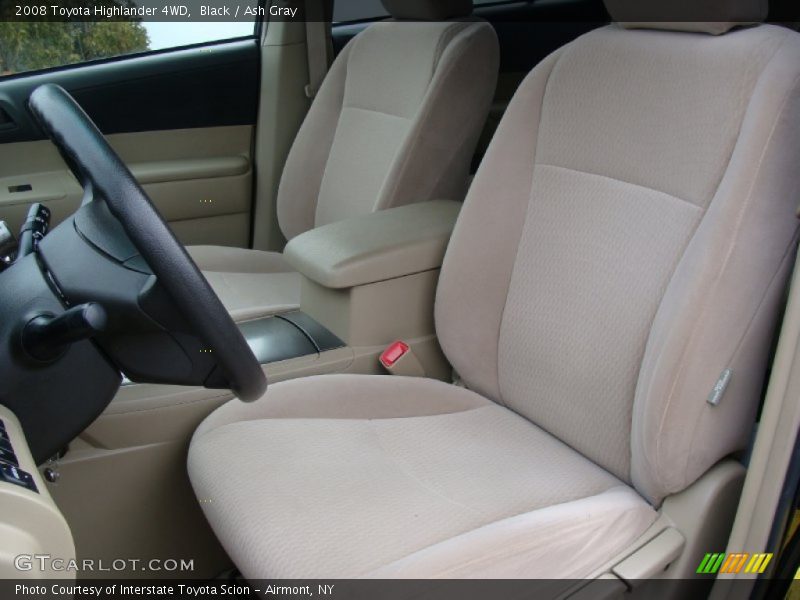 Black / Ash Gray 2008 Toyota Highlander 4WD