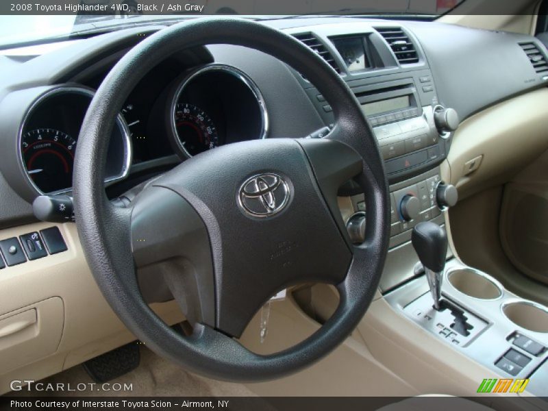 Black / Ash Gray 2008 Toyota Highlander 4WD