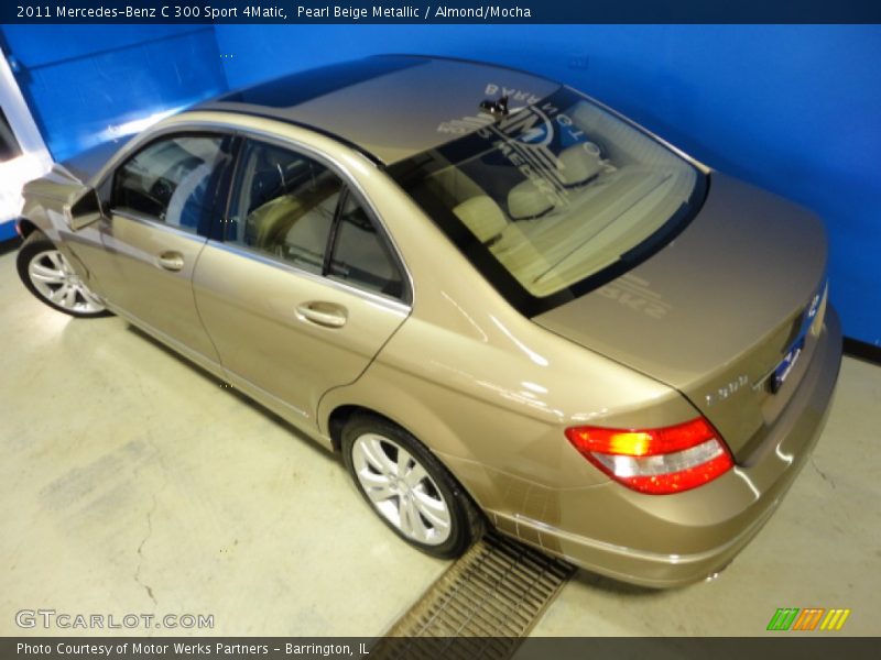 Pearl Beige Metallic / Almond/Mocha 2011 Mercedes-Benz C 300 Sport 4Matic