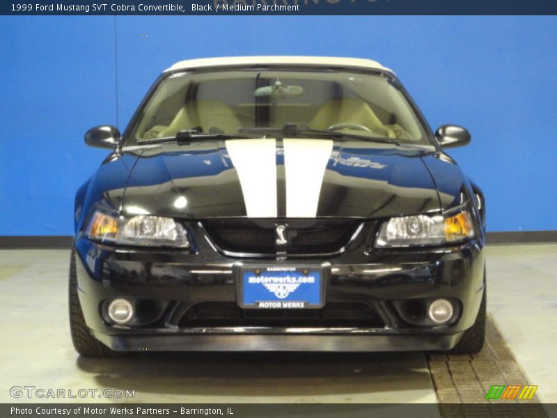 Black / Medium Parchment 1999 Ford Mustang SVT Cobra Convertible