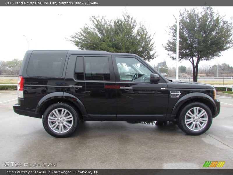 Santorini Black / Ebony 2010 Land Rover LR4 HSE Lux